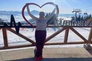 Autorka na trasach Kubiskiej Holi / zdjęcie z archiwum autorki