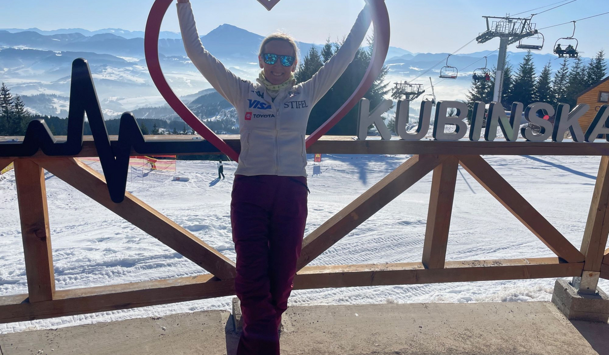 Autorka na trasach Kubiskiej Holi / zdjęcie z archiwum autorki