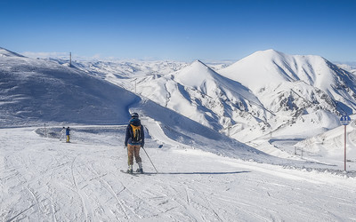 Turcja Erzurum - na niebieskiej trasie w Palandöken (fot. P. Burda)