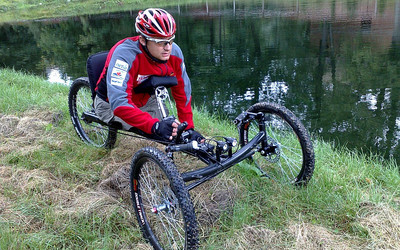 Górski hand-bike Jarka Roli