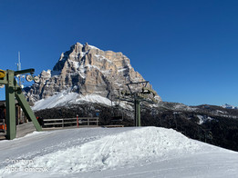 Ski Civetta widok na masyw Monte Civetta (fot. P. Tomczyk)