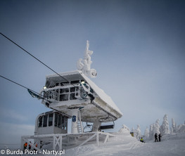 Górna stacja krzesełka Lysa Hora (foto: PB. Narty.pl)