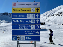 Trasy w Ciampac (fot. A. Tomczyk)