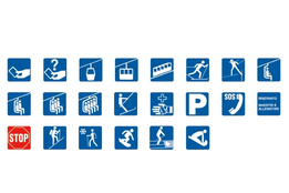 Znaki informacyjne (źródło: liski.it)