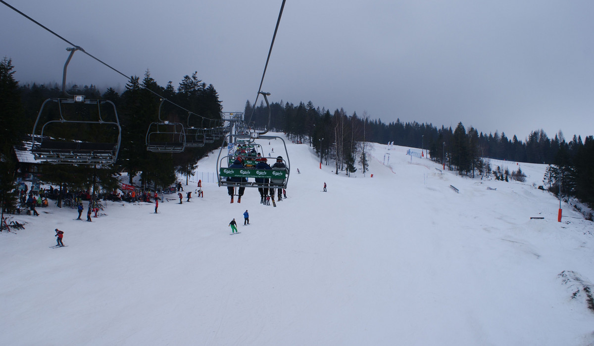 Po prawej snowpark (foto: P. Kiliański) Po prawej snowpark (foto: P. Kiliański)