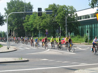 Śląska masa krytyczna- na trasie 