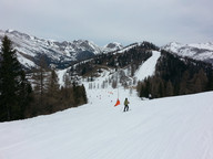 Widok z trasy 20 Seen na trasy 23 Schartten i 22 Rosennock