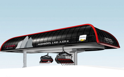 Nowy „Hasenköpfl” 8 osobowy wysprzęgany wyciąg na górę Helm (foto: 3 Zinnen) 