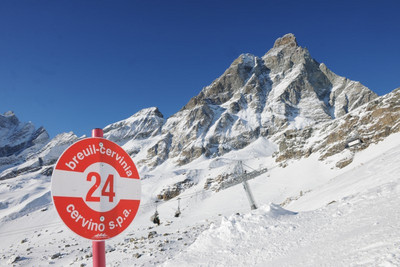 Cervinia, początek trasy nr 24 (foto: Cervino SpA photographic archives) Cervinia, początek trasy nr 24 (foto: Cervino SpA photographic archives)