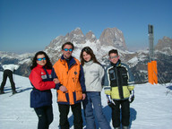 NASI NA BELVEDERE, W TLE SASSOLUNGO