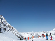 Lodowiec Stubai w Marcu 5