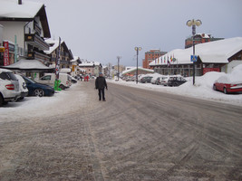 Główna ulica w Tonale