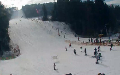 Dwie Doliny - Wierchomla 20.02.2015 (źródło: WebCamera.pl)