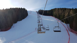 Folgaria. Czarna trasa nr 10 (foto: Olek Kaleta) Folgaria. Czarna trasa nr 10 (foto: Olek Kaleta)