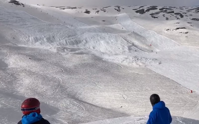 Lawina w Fiss (źródło: facebook)