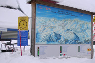 Widok na mapę z otwartymi trasami.