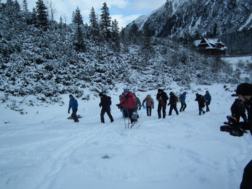 Podczas poszukiwań (foto: Michał Nowak)