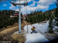 Tu, śnieg jeszcze nie dotarł - Obereggen (foto: Narty.pl PB)