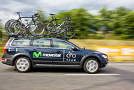 Tour de Pologne. Etap IV- czarne auto pomocy