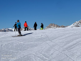 Ski Civetta na stoku (fot. P. Tomczyk)