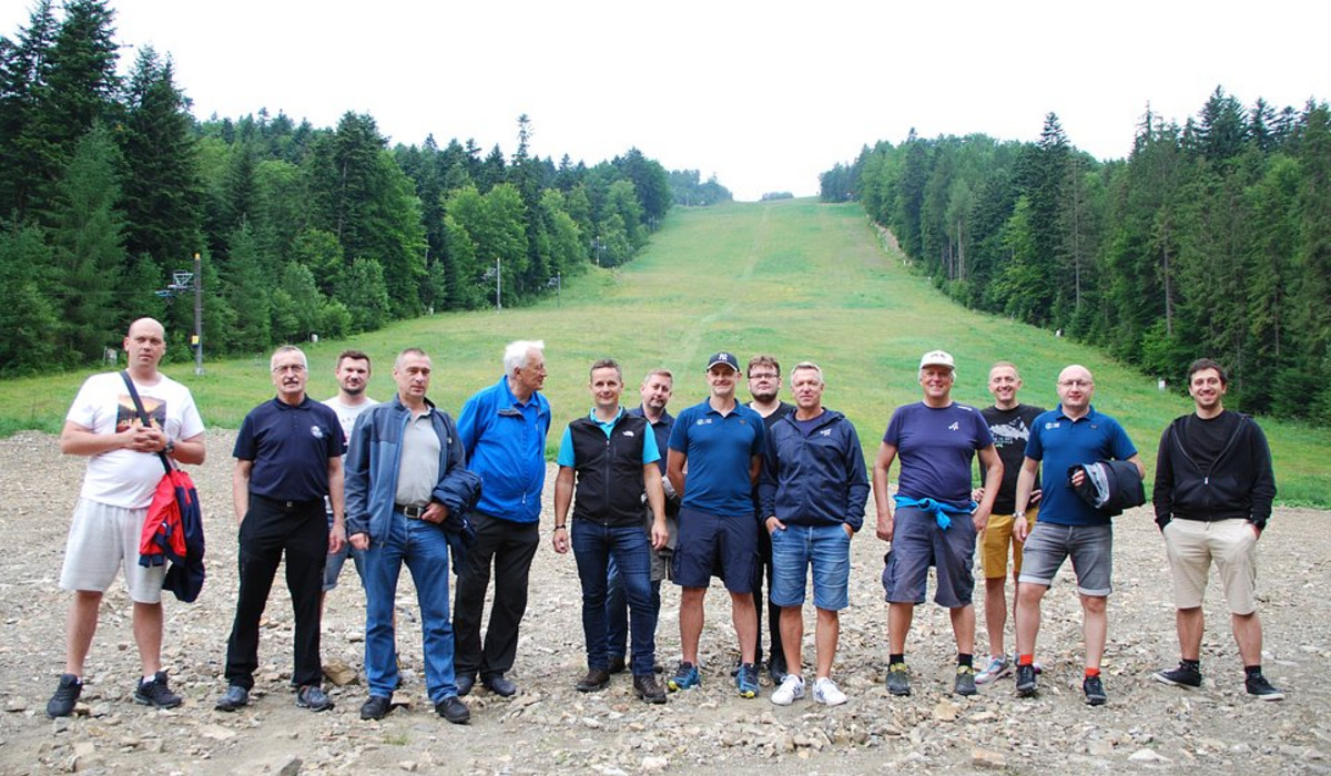 Wizyta delagacji FIS w ośrodku Grupy PKL na Jaworzynie Krynickiej 