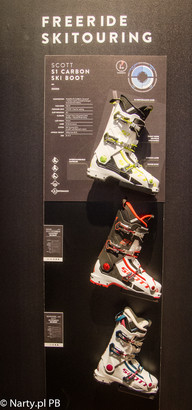 Buty narciarskie SCOTT 2018/2019 FREERIDE SKITOURING S1 carbon