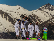 Mottolino, z "szpitala" prosto na stok