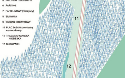Plan tras (źródło: debowiec.beskidy.pl)