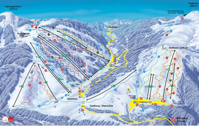 Feldberg Liftverbund - mapa tras narciarskich (jpg) Feldberg Liftverbund - mapa tras narciarskich