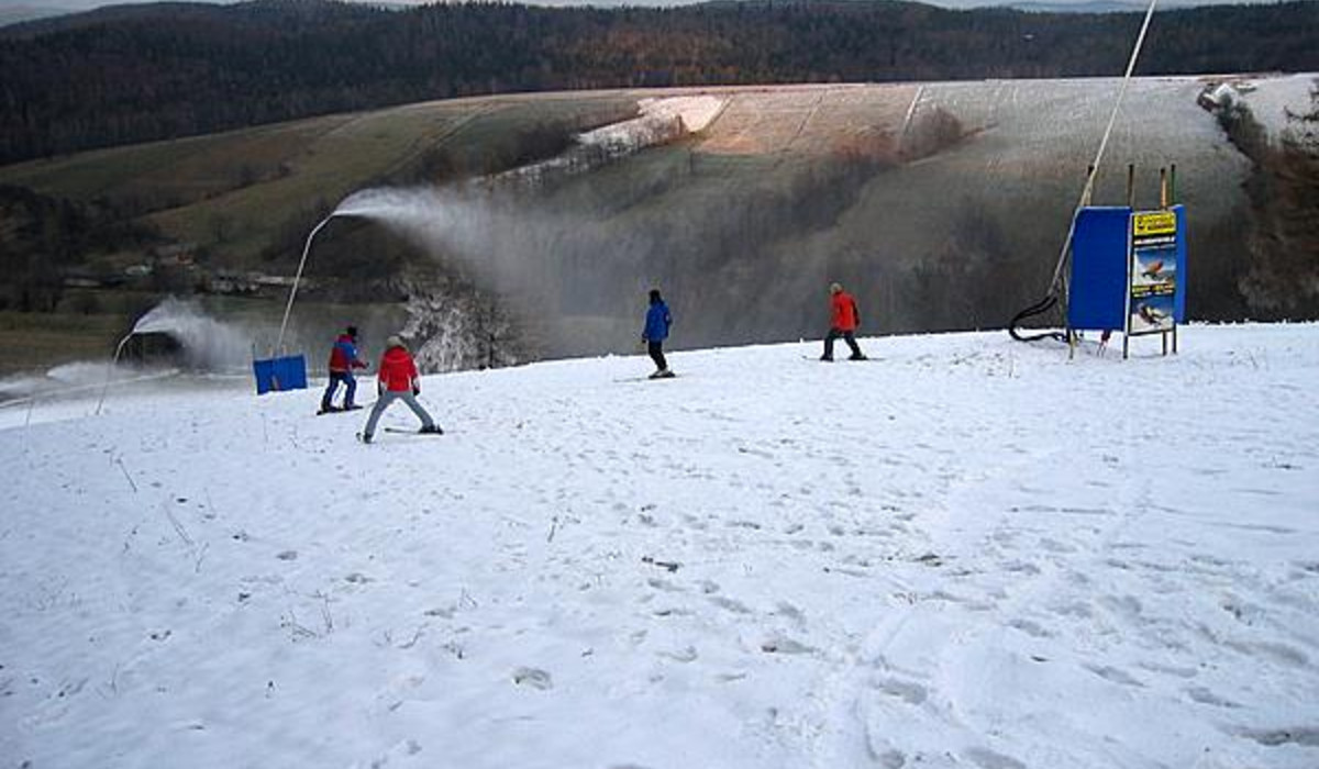 Kiczera naśnieżanie