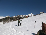 Dolomity wyprawa na rakietach śnieżnych 1