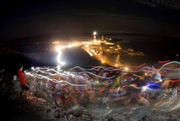 Transvulcania 2012- poświata