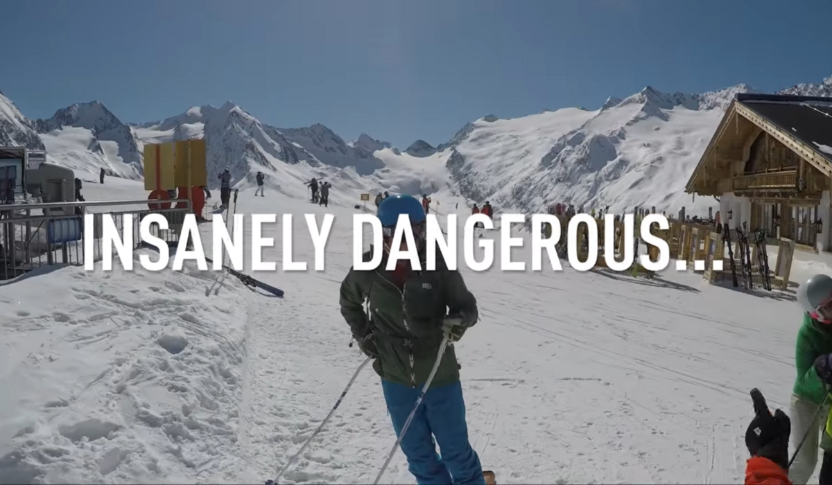 Most dangerous GoPro Footage – captured in Obergurgl-Hochgurgl (źródło: YT) Most dangerous GoPro Footage – captured in Obergurgl-Hochgurgl (źródło: YT)