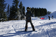 Jasna Patrycja Kazadi na snowboardzie (foto: BrandBridge)