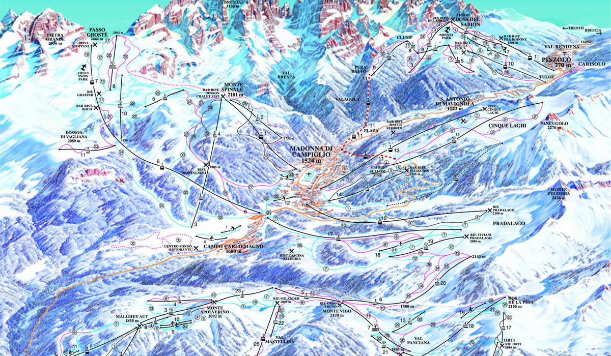 Mapa tras z nową kolejką