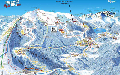 Nowa trasa Lupetto na Paganelli (Anddalo) (źródło: paganella.net)