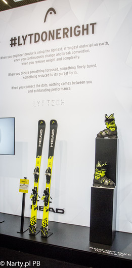 Narty HEAD  2018/2019 LYN TECH