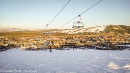 Białka Tatrzańska widziana ze stoku (fot. P. Burda) Białka Tatrzańska widziana ze stoku (fot. P. Burda)