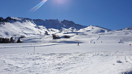 Seiser Alm - Alpe di Siusi w lutym 2022 roku (fot. Tomek Knyć)