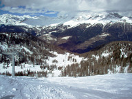 Marilleva Monte Vigio panorama na wschód