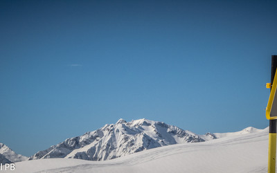 Widok z trasy La Sarenne w Alpe d`Huez (foto: P. Burda)