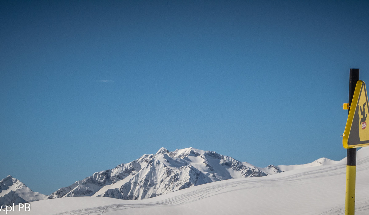 Widok z trasy La Sarenne w Alpe d`Huez (foto: P. Burda)