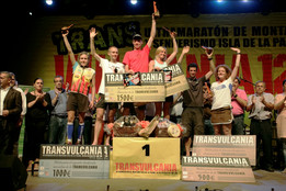 Transvulcania 2012- na podium 