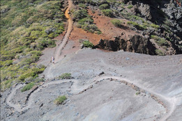 Transvulcania 2012- wijącą się drogą