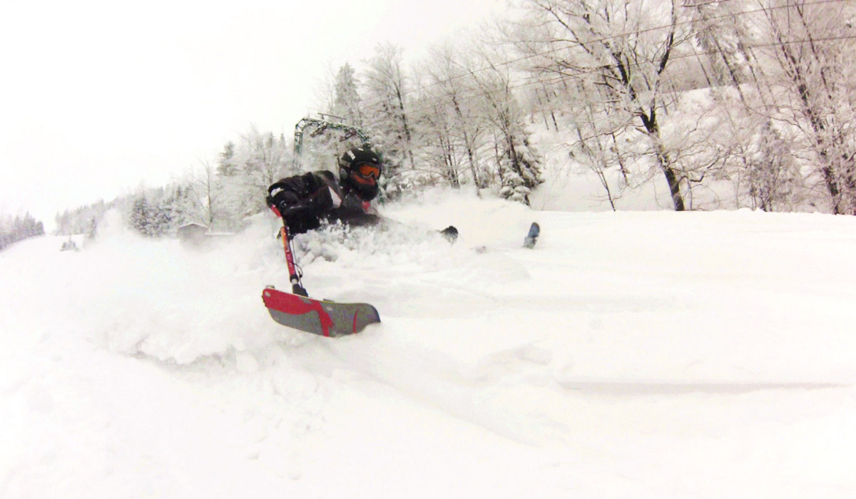 Dariusz Sobczak na monoski