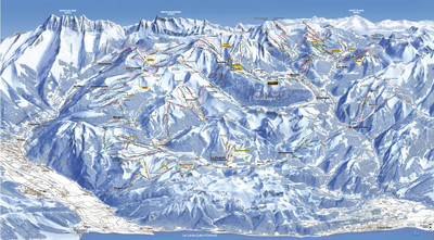 Portes du Soleil - mapa tras narciarskich (jpg) Portes du Soleil - mapa tras narciarskich