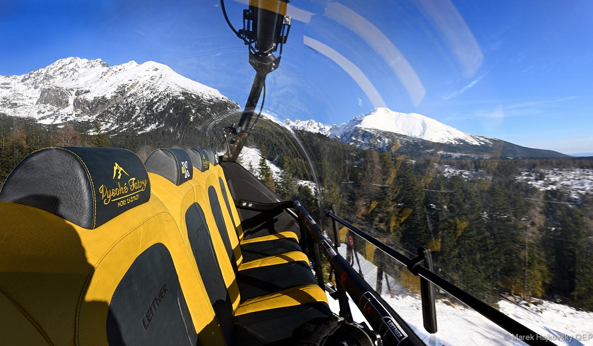 Nowa kolej w Szczyrbskim Jeziorze / fot. TMR Nowa kolej w Szczyrbskim Jeziorze / fot. TMR