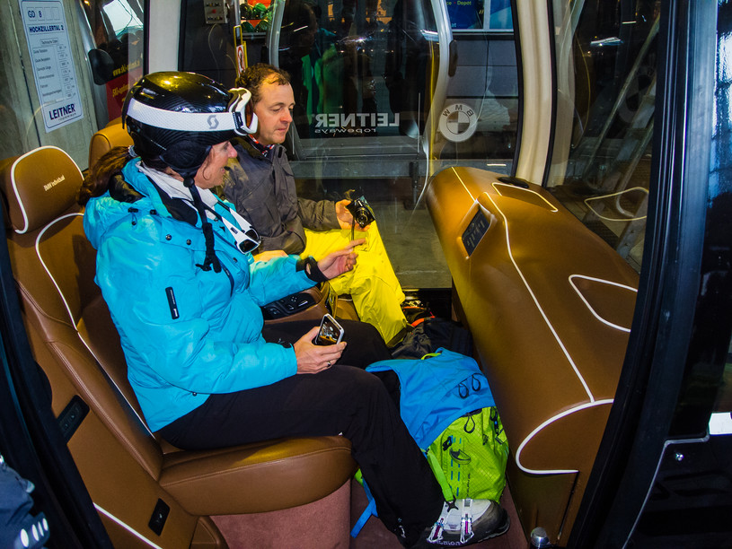 BMW gondola, Hochzillertal, Austria