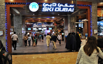 Wejście do SkiDubai (foto: Jarosław Kałucki/TRAVELPLANET.PL)