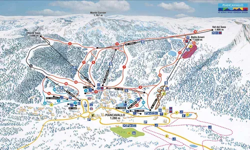 Pianciavallo, kolej, na której doszło do wypadku oznaczona nr. 108 /  Źródło Pianciavallo